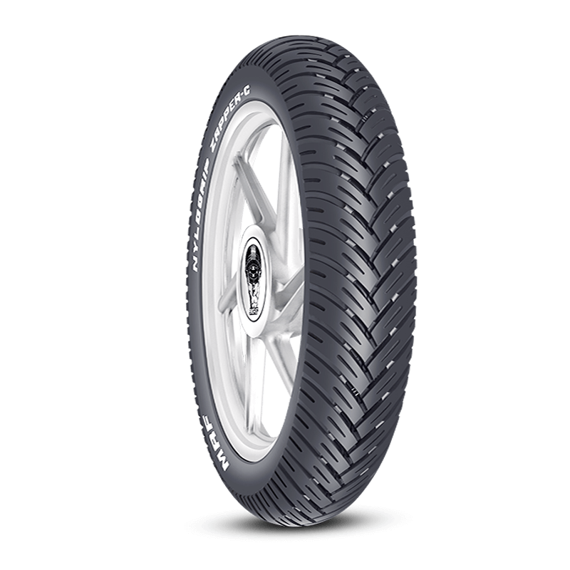 MRF ZPR TL 120/80-18 Motorcycle Tire - High Performance and Durability