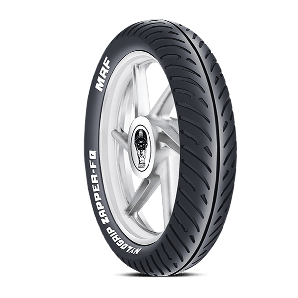 MRF ZFQ TL 46P F - Rugged 80/100-17 Motorcycle Tire